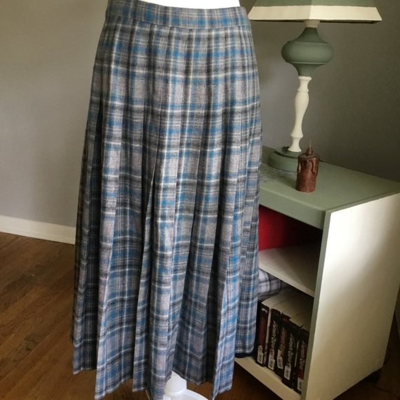 PENDLETON WOOL VINTAGE SKIRT - Picture 2 of 11